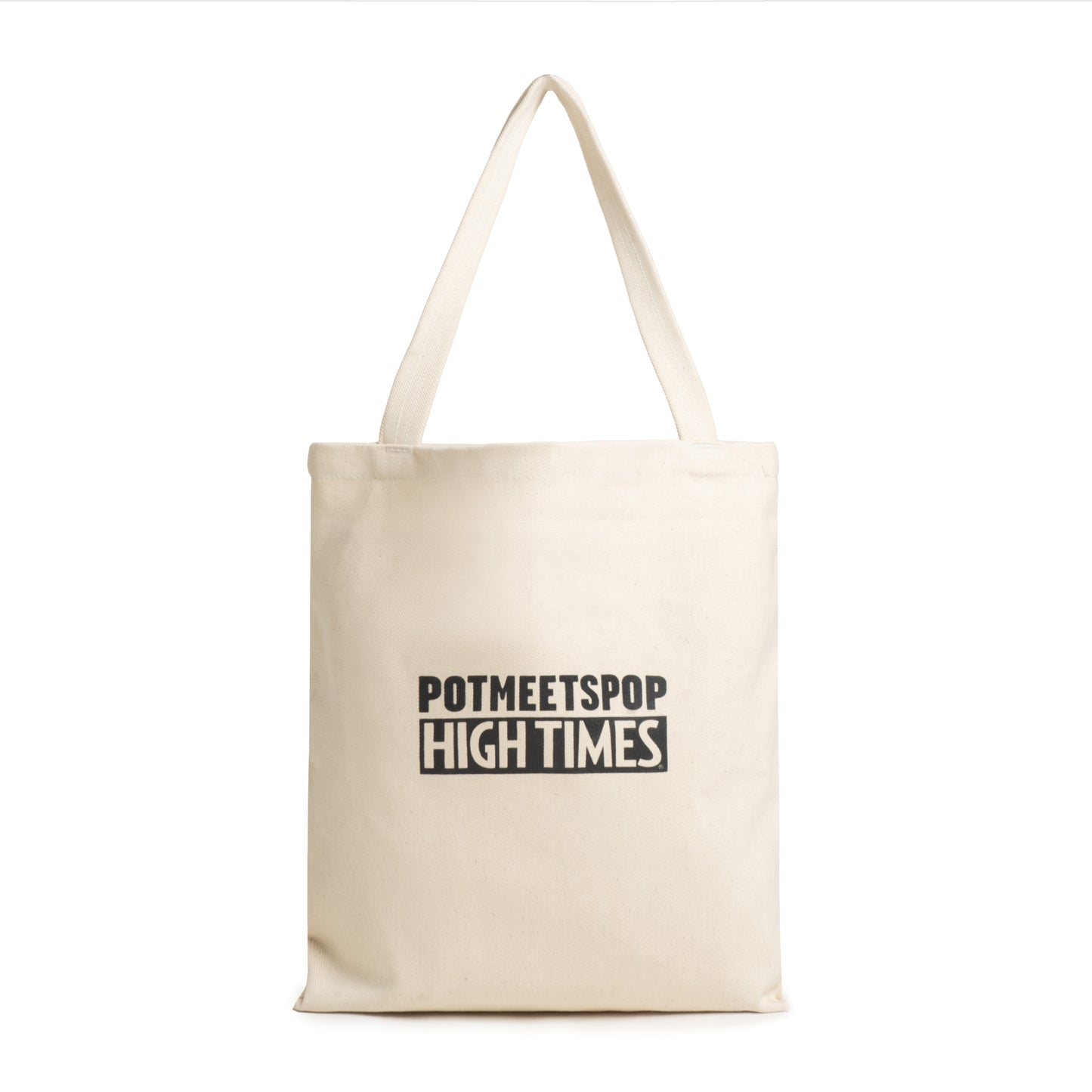 POT MEETS POP X HIGH TIMES MAGAZINE - GROWN GRASS TOTEBAG