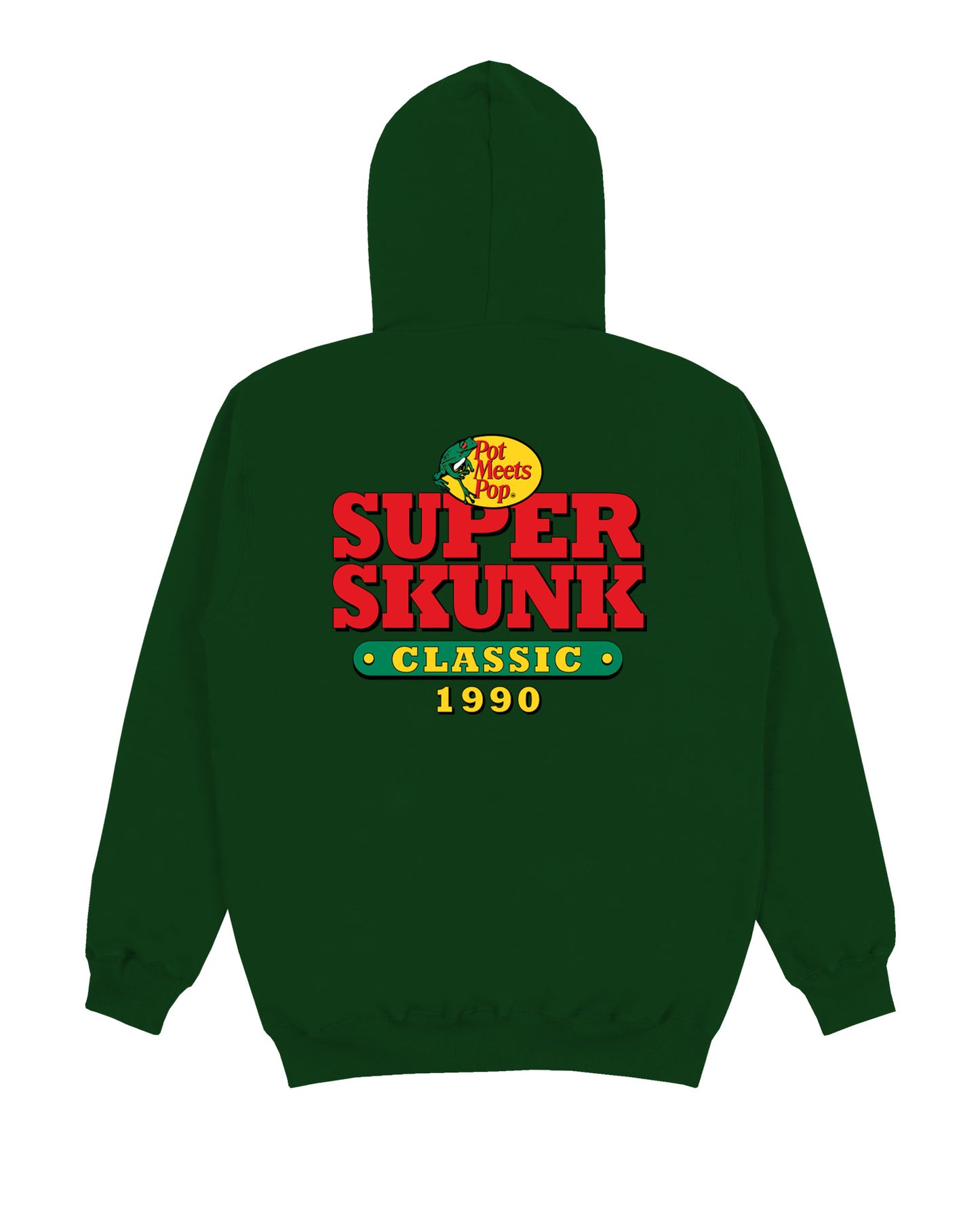 SUPER SKUNK HOODIE GREEN FW`24