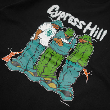 POT MEETS POP X CYPRESS HILL - BLUNTED TEE BLACK