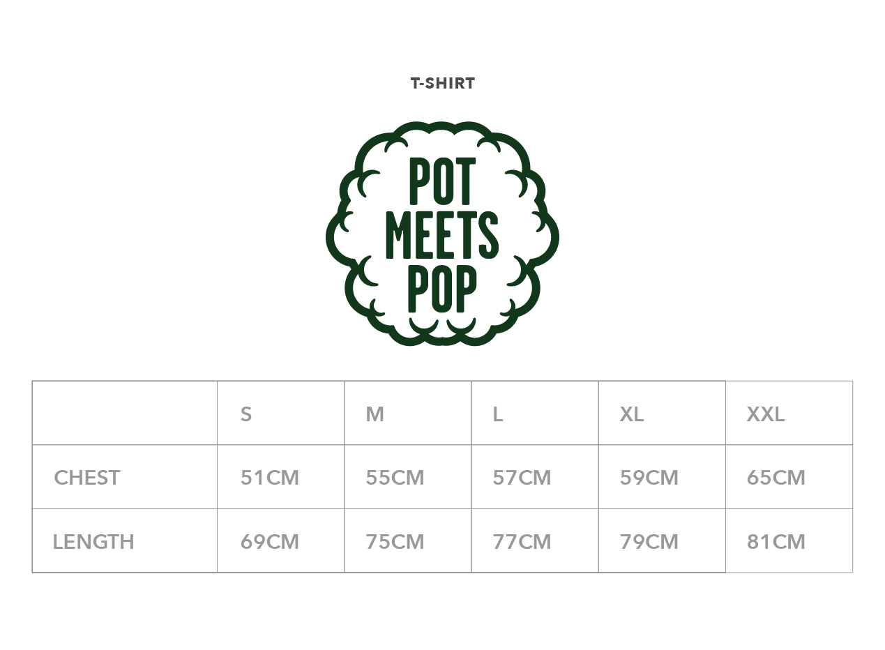 POT MEETS POP X CYPRESS HILL - PHOTO TEE WHITE