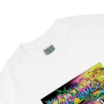 POT MEETS POP X HIGH TIMES MAGAZINE - HERB IS A PLANT TEE WHITE