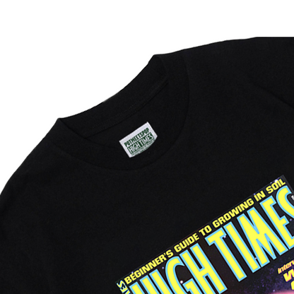 POT MEETS POP X HIGH TIMES MAGAZINE - POT AROUND THE WORLD TEE BLACK