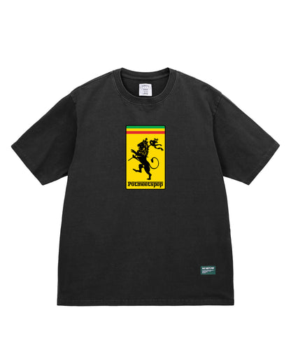 RASTAFARI TEE BLACK FW`24