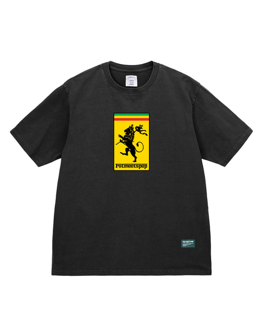 RASTAFARI TEE BLACK FW`24