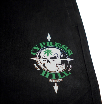 POT MEETS POP X CYPRESS HILL - SKULL & COMPASS WORK PANTS