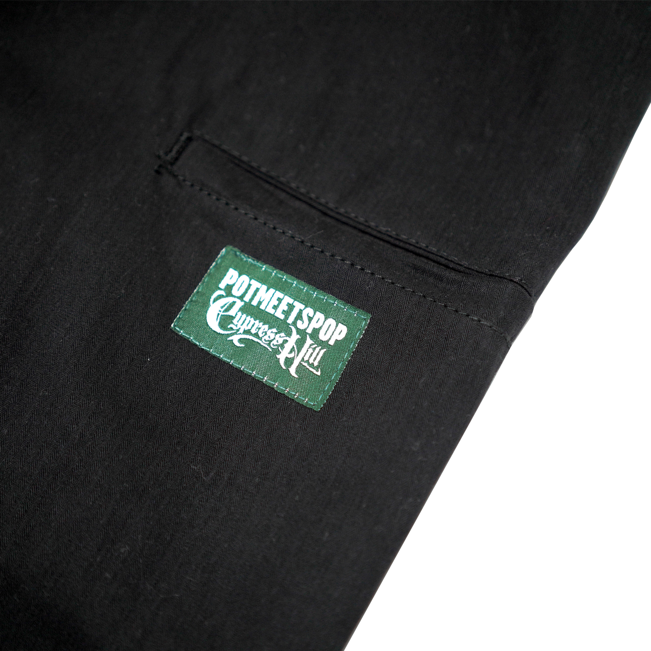 POT MEETS POP X CYPRESS HILL - SKULL & COMPASS WORK PANTS