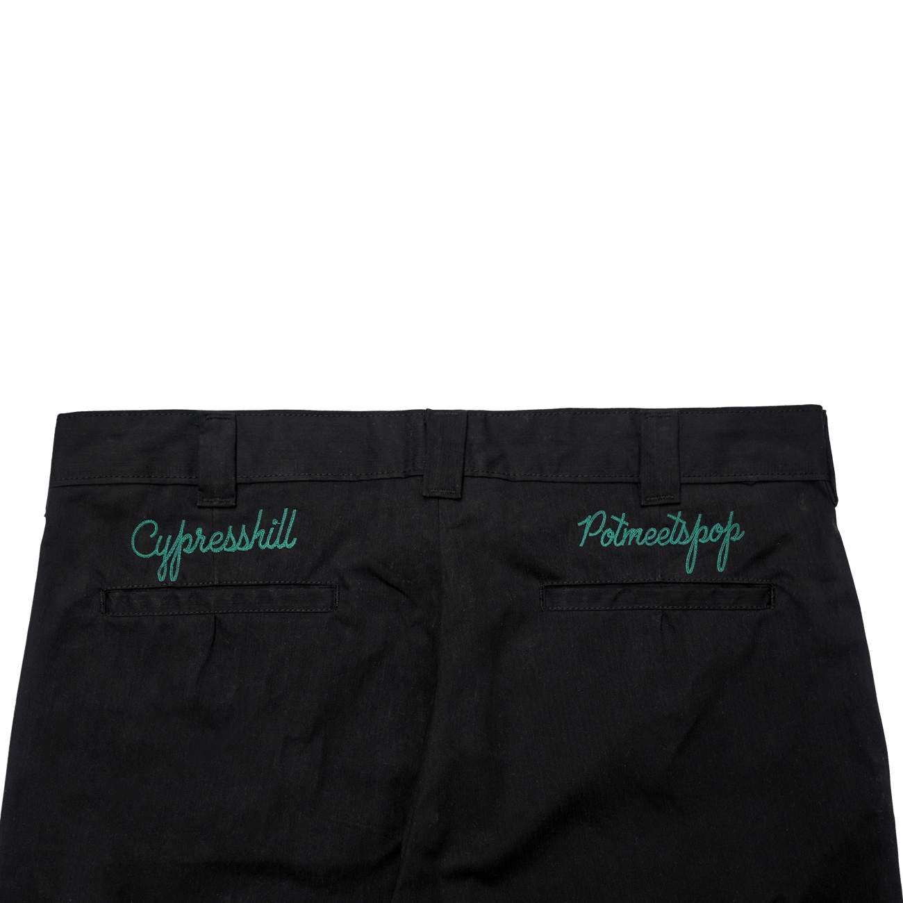 POT MEETS POP X CYPRESS HILL - SKULL & COMPASS WORK PANTS