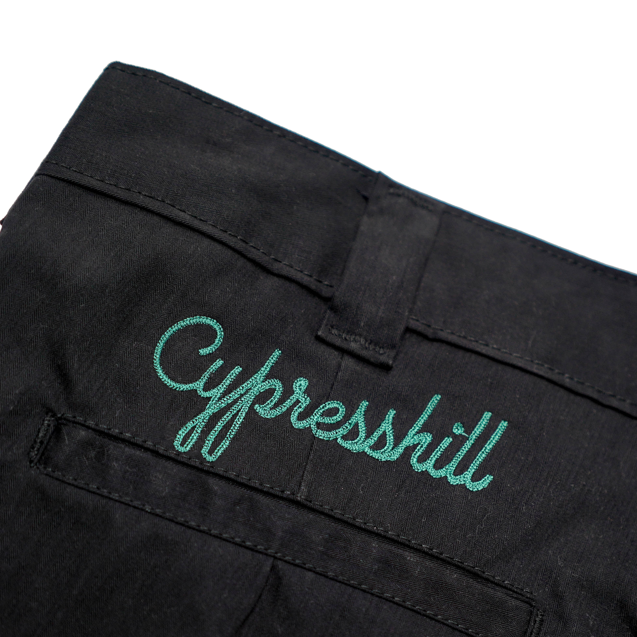 POT MEETS POP X CYPRESS HILL - SKULL & COMPASS WORK PANTS