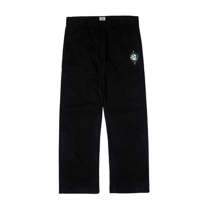 POT MEETS POP X CYPRESS HILL - SKULL & COMPASS WORK PANTS