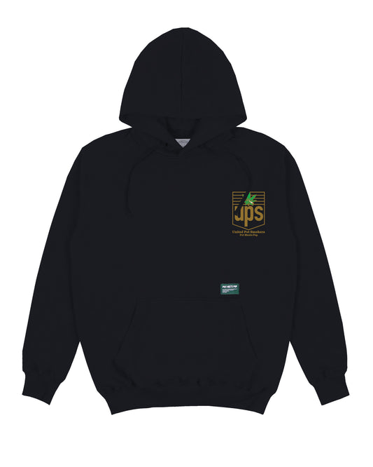 UPS HOODIE BLACK FW`24