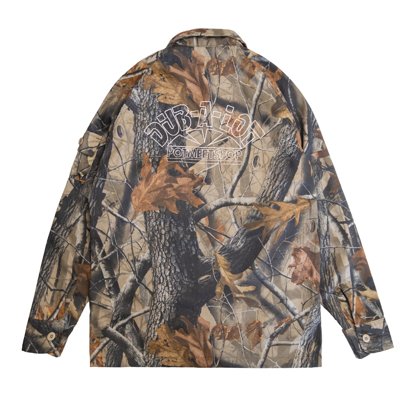 DUB-A-LOT VIETNAM FATIGUE OVERSHIRT REAL CAMO FW'23