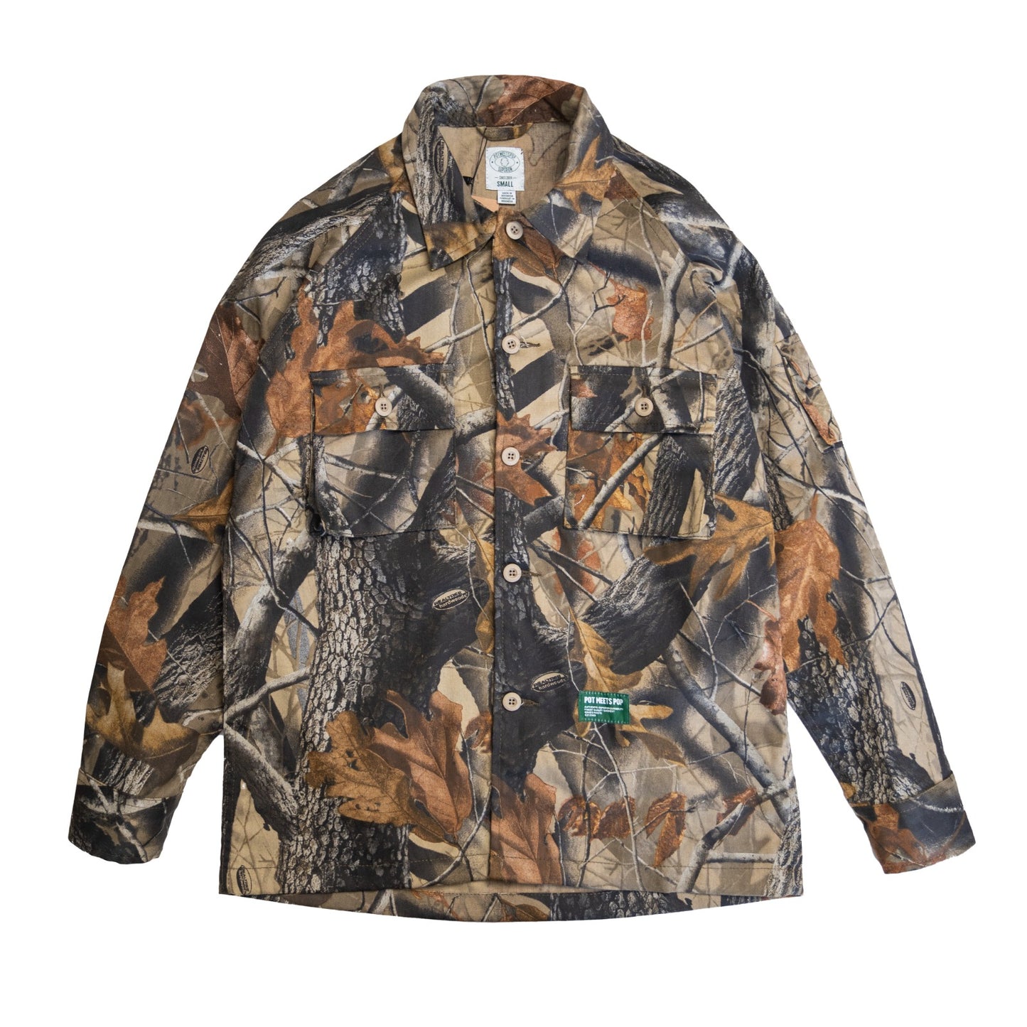 DUB-A-LOT VIETNAM FATIGUE OVERSHIRT REAL CAMO FW'23