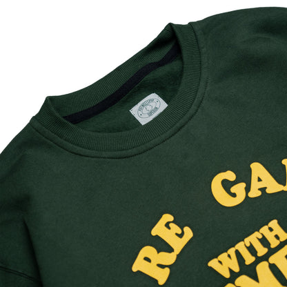 POTMEETSSOUND CREWNECK GREEN FW'23