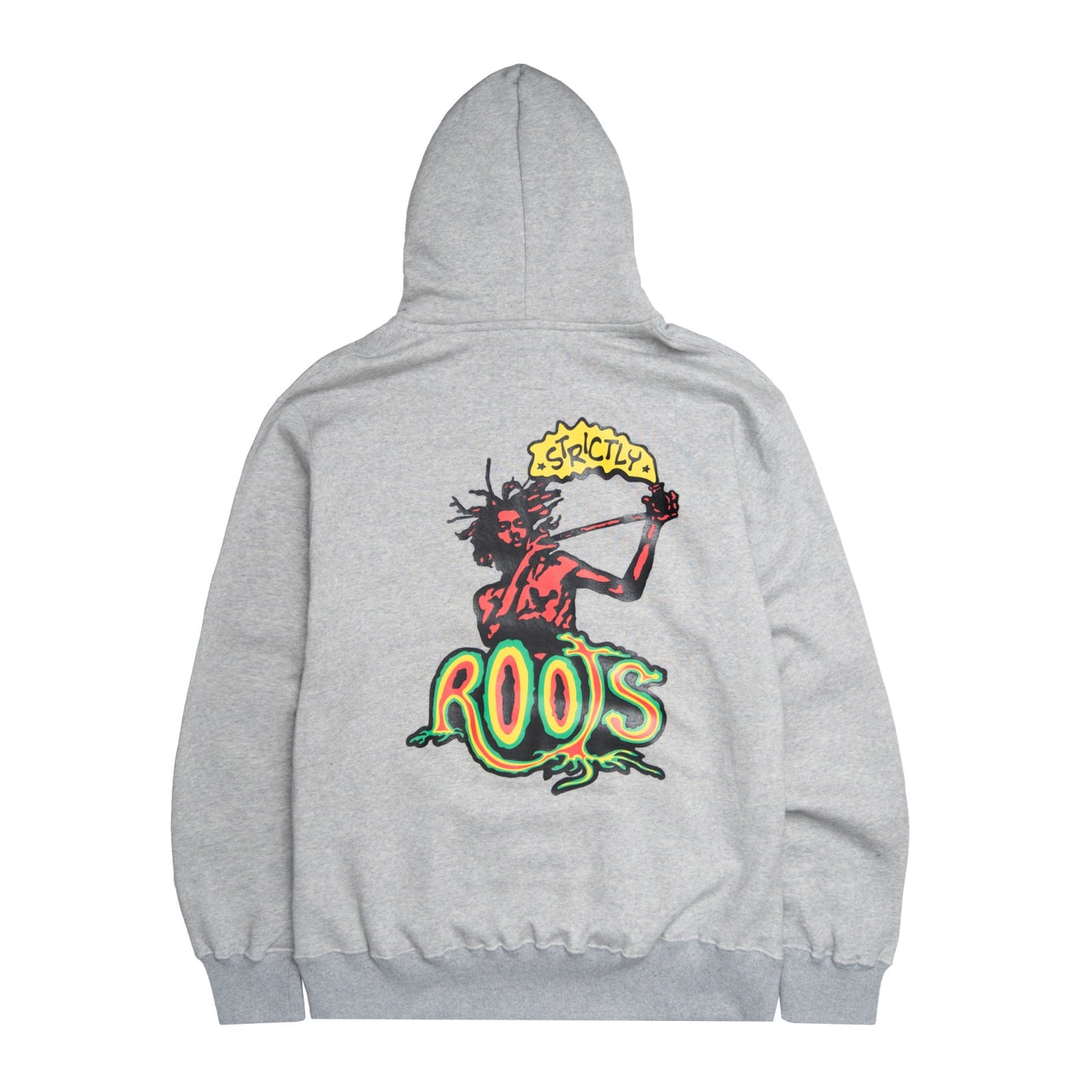 STRICTLY ROOTS HOODIE GREY FW'23