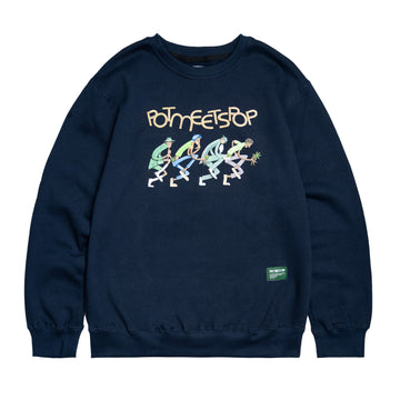 TOKER AND THIEVES CREWNECK NAVY FW'23