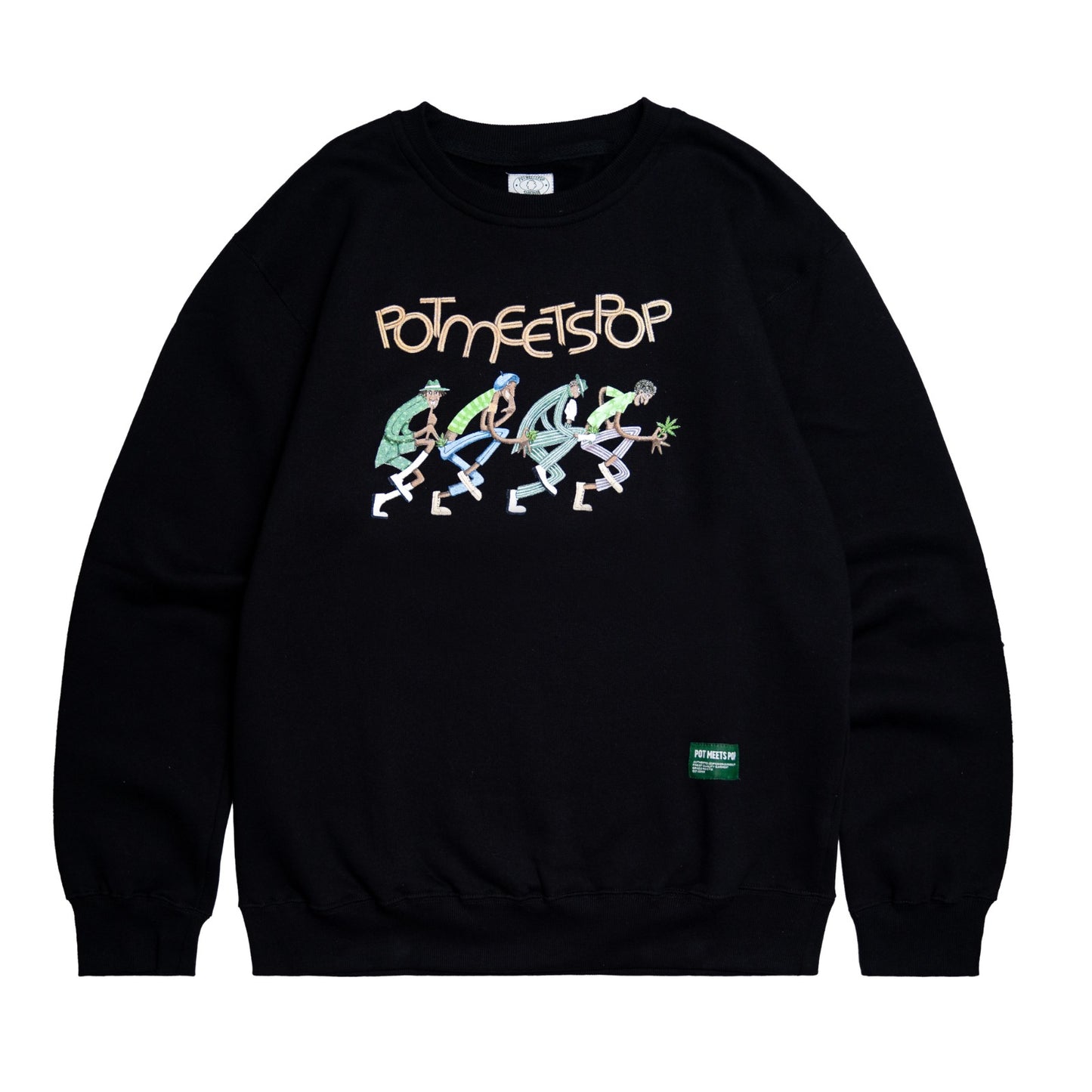 TOKER AND THIEVES CREWNECK BLACK FW'23