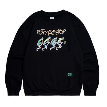 TOKER AND THIEVES CREWNECK BLACK FW'23
