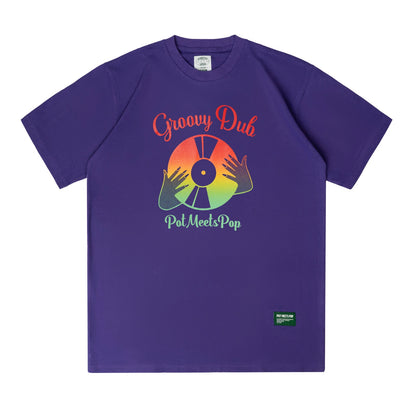 GROVY DUB TEE PURPLE FW'23