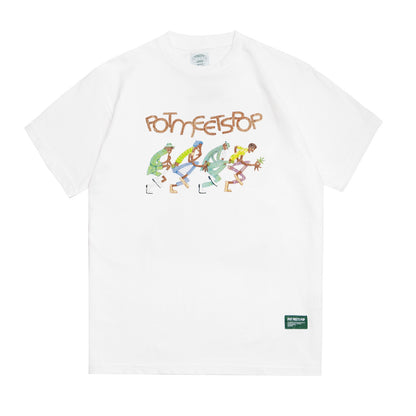 TOKER AND THIEVES TEE WHITE