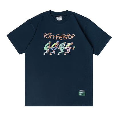 TOKER AND THIEVES TEE NAVY FW`23