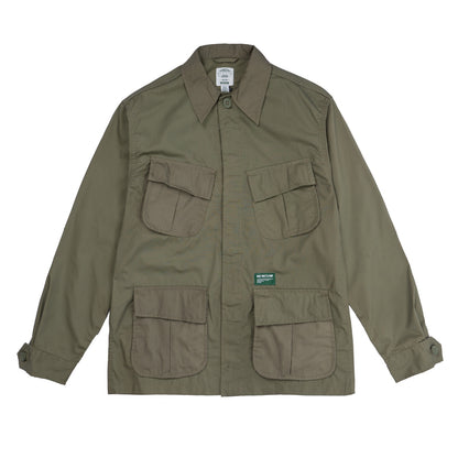 SOUNDSYSTEM OZ ARMY SLANTED POCKET OLIVE FW`23