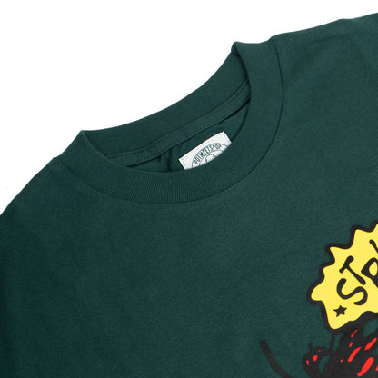 STRICTLY ROOTS TEE GREEN FW`23