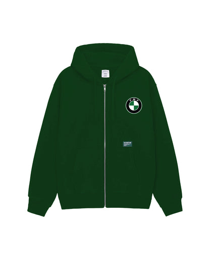 THC ZIP HOODIE GREEN FW`24